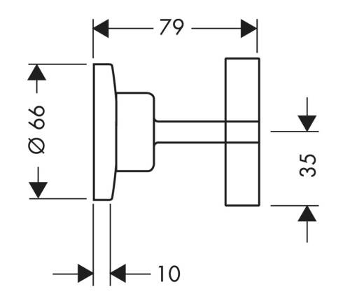 Axor Citterio Ankastre Stop Valf 39965000 - 2