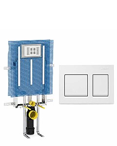 Geberit Alpha Kare Set Beyaz - Geberit Set