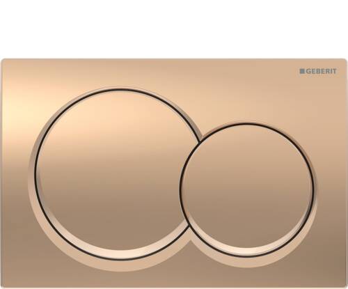 Geberit Alpha01 Kumanda Kapağı Mat Bronz 115.035.QA.1 - 1
