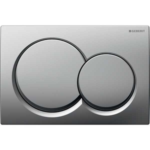 Geberit Alpha01 Kumanda Kapağı Mat Krom 115.035.46.1 - Geberit
