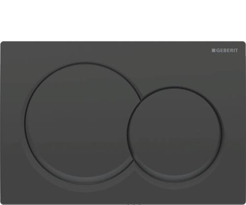 Geberit Alpha01 Kumanda Kapağı Mat Siyah 115.035.14.1 - 1