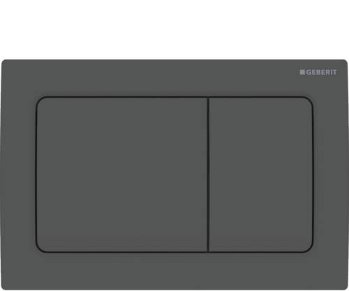 Geberit Alpha30 Kumanda Kapağı Mat Siyah 115.055.14.1 - 1