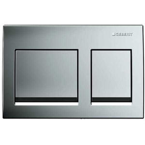 Geberit Alpha35 Kumanda Kapağı Mat Krom 115.045.46.5 - Geberit