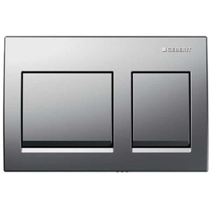 Geberit Alpha35 Kumanda Kapağı Parlak Krom 115.045.21.5 - Geberit