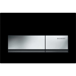 Geberit Alpha50 Kumanda Kapağı Siyah 115.060.DW.1 - Geberit