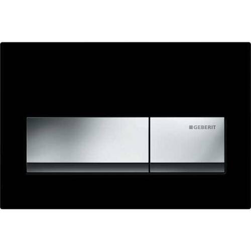 Geberit Alpha50 Kumanda Kapağı Siyah 115.060.DW.1 - 1