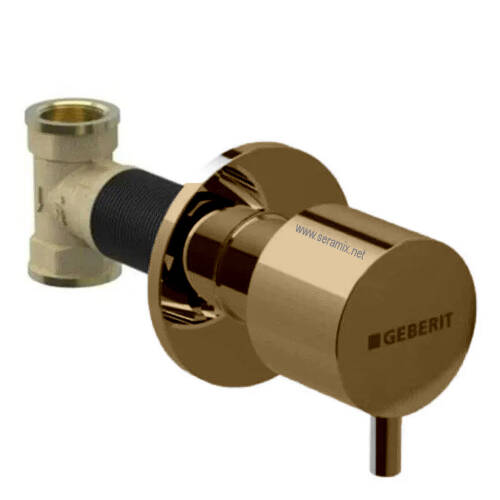 Geberit Ankastre Stop Valf Mat Bronz 616.004.QA.1 - 1