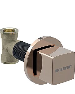 Geberit Ankastre Stop Valf Kare Mat Bronz 616.008.QA.1 - Geberit