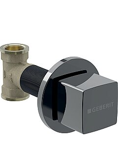 Geberit Ankastre Stop Valf Kare Mat SiyahKrom 616.008.QC.1 - Geberit