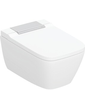 Geberit AquaClean Sela Square Comfort Akıllı Klozet Beyaz/Krom 146.250.21.1 - 1