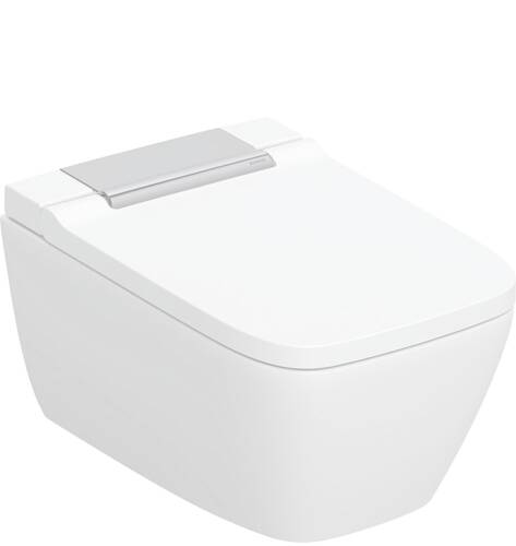 Geberit AquaClean Sela Square Comfort Akıllı Klozet Beyaz/Krom 146.250.21.1 - 1