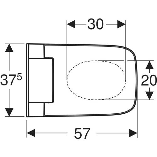 Geberit AquaClean Sela Square Comfort Akıllı Klozet Beyaz/Krom 146.250.21.1 - 3