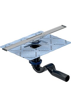 Geberit CleanLine20 Duş Kanalı 60 cm 50'lik Çıkış Paslanmaz Çelik 154.454.00.1 - Geberit