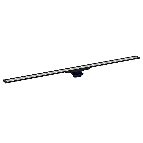 Geberit CleanLine20 Duş Kanalı 160 cm Siyah Çerçeveli Paslanmaz Çelik 154.453.00.1 - 1