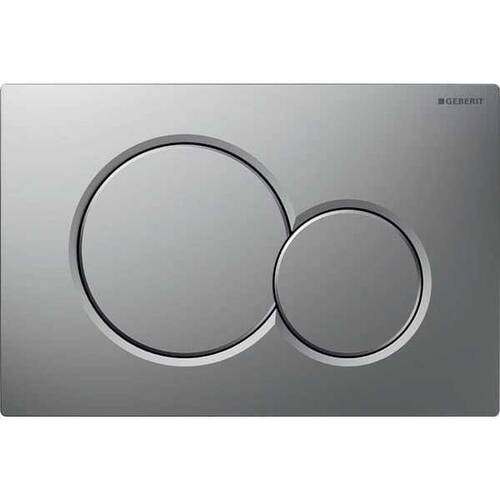 Geberit Sigma01 Yuvarlak Kumanda Kapağı Mat Krom 115.770.JQ.5 - 1
