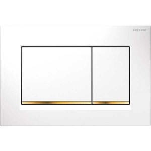 Geberit Sigma20 Kare Kumanda Kapağı Beyaz/Altın/Beyaz 115.883.KK.1 - Geberit