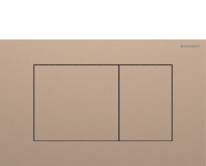 Geberit Sigma40 Kare Kumanda Kapağı Bronz 115.629.QB.1 - Geberit