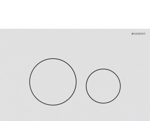 Geberit Sigma40 Round Kumanda Kapağı Mat Beyaz 115.628.JT.1 - 1