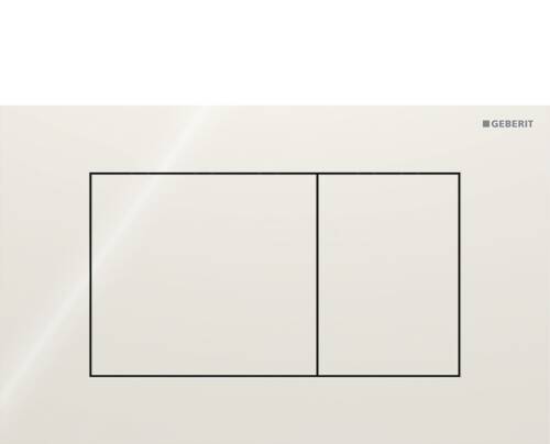 Geberit Sigma40 Square Kumanda Kapağı Kum Grisi Cam 115.629.JL.1 - 1
