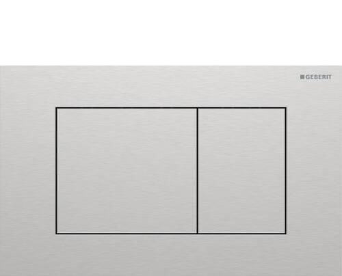 Geberit Sigma40 Square Kumanda Kapağı Paslanmaz Çelik 115.629.FW.1 - 1