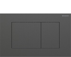 Geberit Sigma40 Square Kumanda Kapağı Siyah Krom 115.629.QD.1 - 1