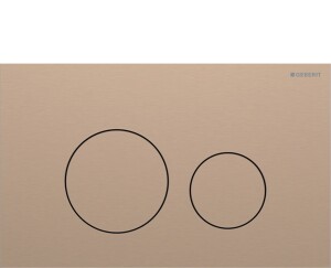 Geberit Sigma40 Yuvarlak Kumanda Kapağı Bronz 115.628.QB.1 - Geberit