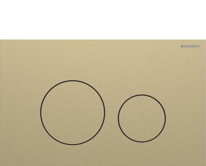 Geberit Sigma40 Yuvarlak Kumanda Kapağı Pirinç 115.628.QF.1 - Geberit