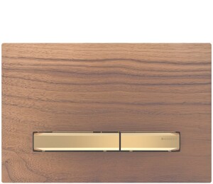 Geberit Sigma50 Kumanda Kapağı Ahşap/Pirinç 115.672.JX.2 - Geberit