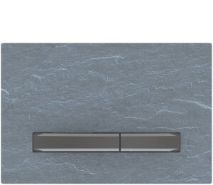 Geberit Sigma50 Kumanda Kapağı Arduvaz/SiyahKrom 115.671.JM.2 - Geberit