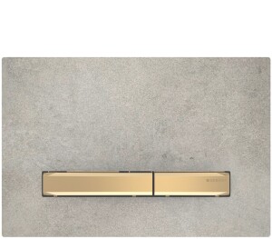 Geberit Sigma50 Kumanda Kapağı Beton Seramik/Pirinç 115.672.JV.2 - Geberit