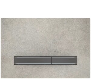 Geberit Sigma50 Kumanda Kapağı Beton Seramik/SiyahKrom 115.671.JV.2 - Geberit