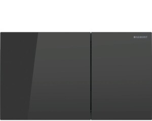 Geberit Sigma70 Kumanda Kapağı Siyah Cam 115.622.SJ.1 - Geberit