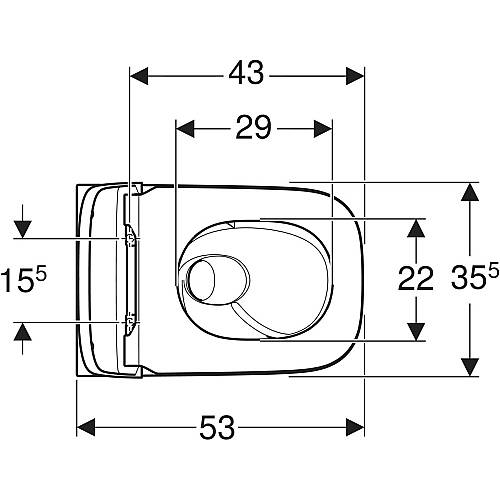 Geberit Smyle Kare TurboFluh Kanalsız Asma Klozet Seti 503.165.00.1 - 4