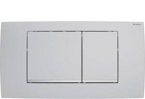 Geberit Twinline 30 Kumanda Kapağı Mat Krom 115.899.JQ.1 - Geberit