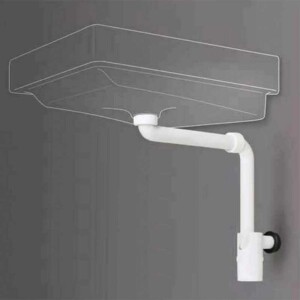 Geberit Yer Tasarruflu Lavabo Sifonu Bas-Aç Süzgeçli 152.073.21.1 - 2