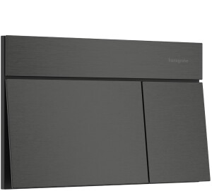 Hansgohe iFrame Element E Kumanda Kapağı Mat SiyahKrom 66003340 