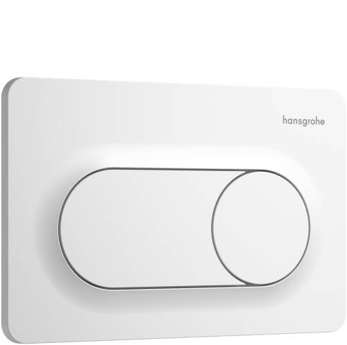 Hansgohe iFrame Original S Kumanda Kapağı Mat beyaz 66002700 - 1