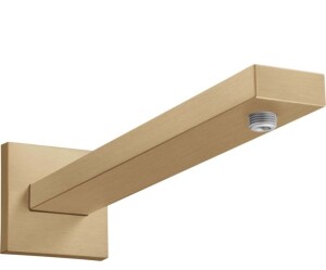 Hansgrohe 38,9cm Kare Duş Dirseği Mat Bronz 27694140 - 1