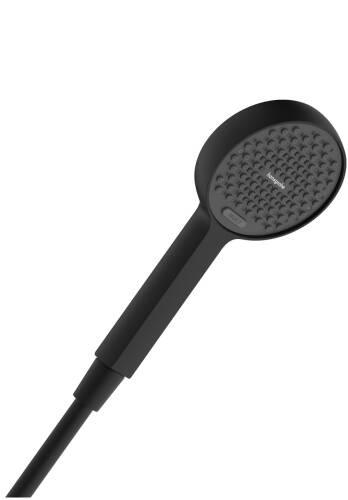 Hansgrohe Activera S El Duşu 2Jet EcoSmart Takviyeli Mat Siyah 28035670 - 1