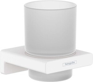 Hansgrohe AddStoris Diş Fırçalığı Mat Beyaz 41749700 - Hansgrohe