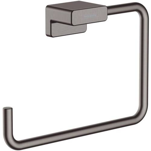 Hansgrohe AddStoris Havluluk Mat SiyahKrom 41754340 - 1