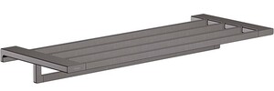 Hansgrohe AddStoris Raflı Havluluk Mat SiyahKrom 41751340 - Hansgrohe