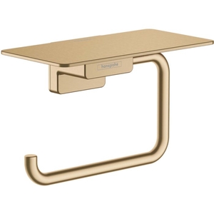 Hansgrohe AddStoris Raflı Tuvalet Kağıtlığı Mat Bronz 41772140 - Hansgrohe