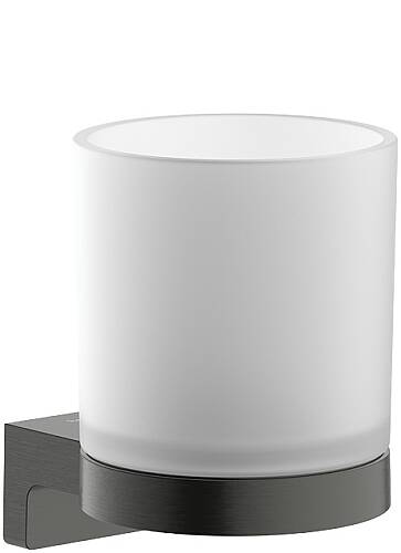 Hansgrohe AddStoris S Diş Fırçalığı Mat SiyahKrom 41769340 - 1