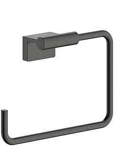 Hansgrohe AddStoris S Halka Havluluk Mat SiyahKrom 41784340 - 