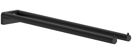Hansgrohe AddStoris S İkili Havluluk Mat Siyah 41787670 - 1