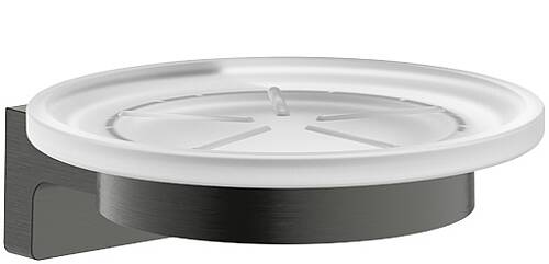 Hansgrohe AddStoris S Sabunluk Mat SiyahKrom 41766340 - 1