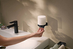 Hansgrohe AddStoris S Sıvı Sabunluk Mat Siyah 41765670 - 2