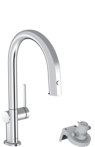 Hansgrohe Aqittura M91 Arıtmalı Eviye Bataryası Çekilebilir Gaga 1jet sBox 76826000 