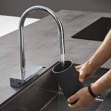 Hansgrohe Aquno Eviye Bataryası Paslanmaz Çelik 73831800 - 4